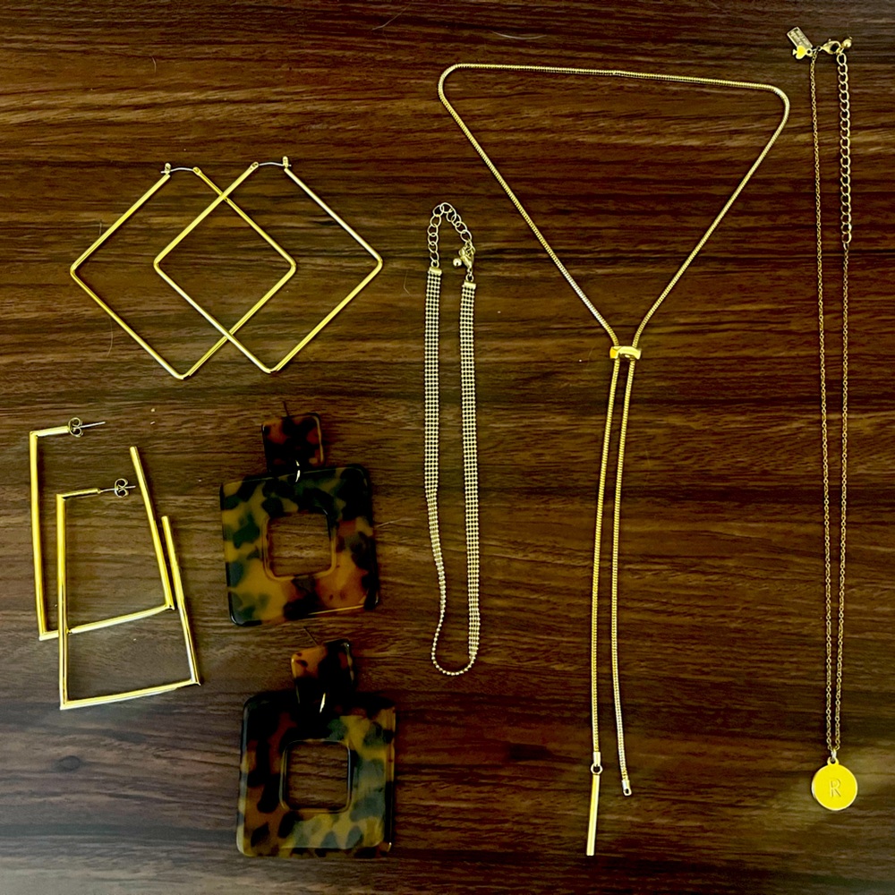 Uncommon James and Kate Spade Jewelry Earrings and Necklace